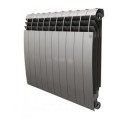 Радиатор биметаллический секционный Royal Thermo BiLiner Silver Satin 500 - 10 секции (RTBSS50010)